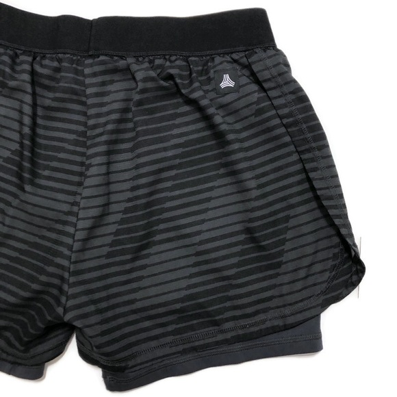 ADIDAS Climalite 2-in-1 Shorts Black Gray Size XL - Picture 8 of 16